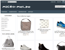 Tablet Screenshot of micro-mel.de